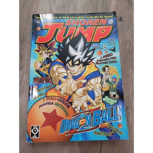 Vintage Shonen Jump Aug 2003 Vol 1 Issue 8, Manga Viz Comics - Picture 2 of 5